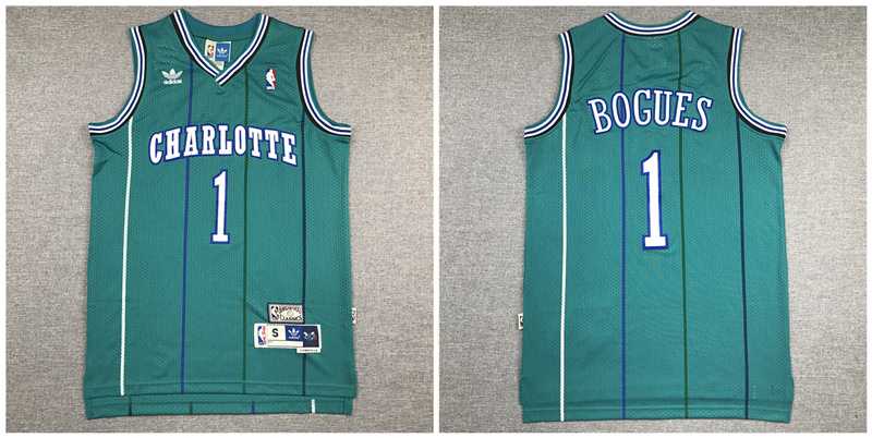 Hornets 1 Muggsy Bogues Green Hardwood Classics Jersey,We sell and wholesale Hornets 1 Muggsy Bogues Green Hardwood Classics Jersey on line form chian!